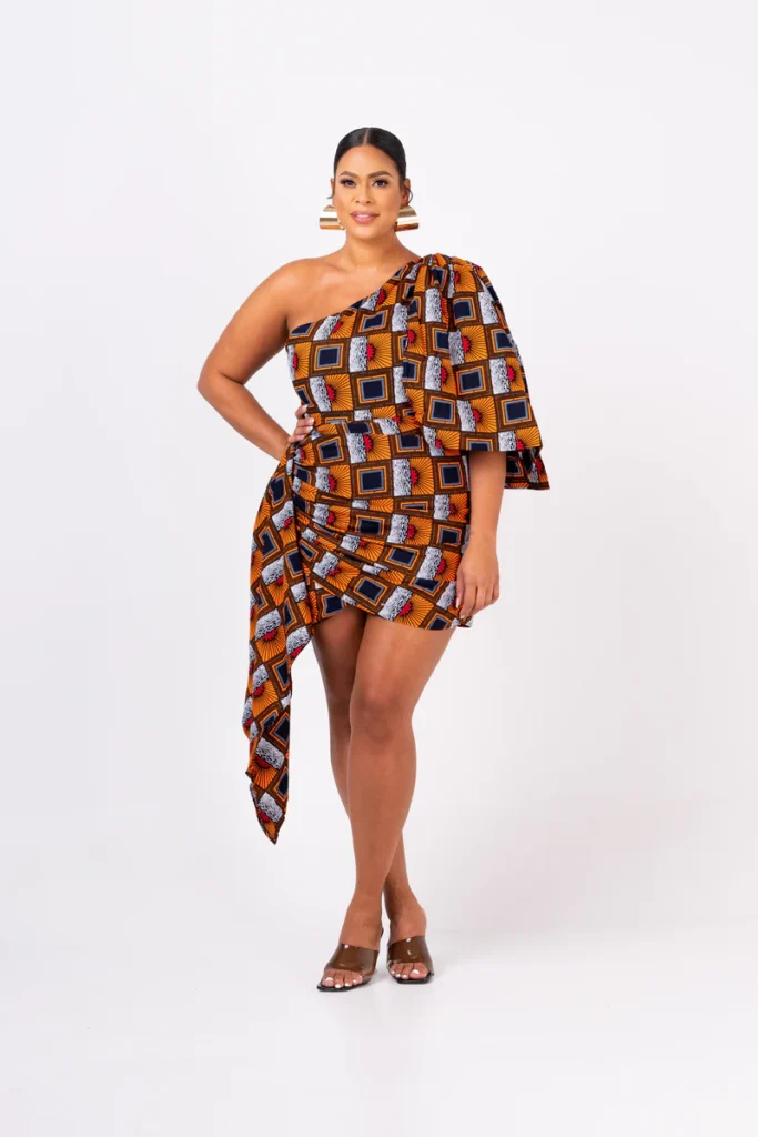 Trendy African Print Short Dresses 2023 » African Dresses