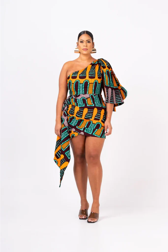 Trendy African Print Short Dresses 2023 » African Dresses
