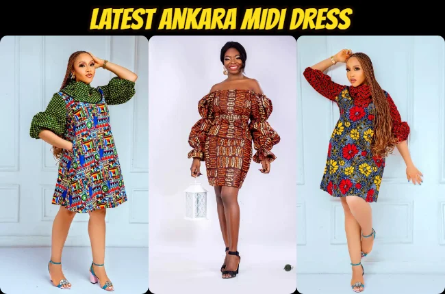 Ankara hotsell midi dresses