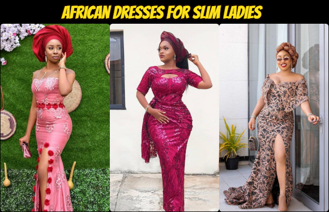 african dresses for slim ladies